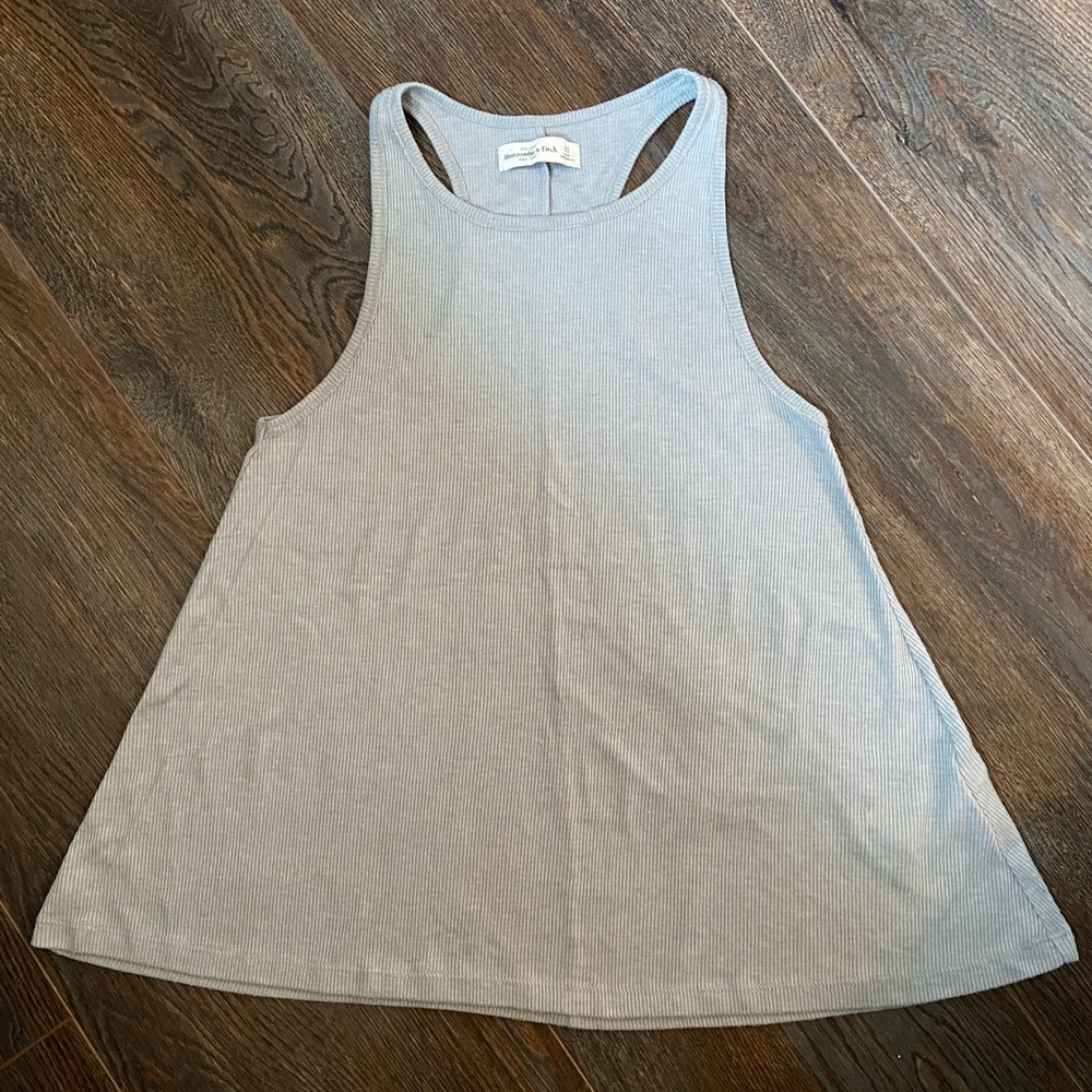 Abercrombie & Fitch gray trapeze tank